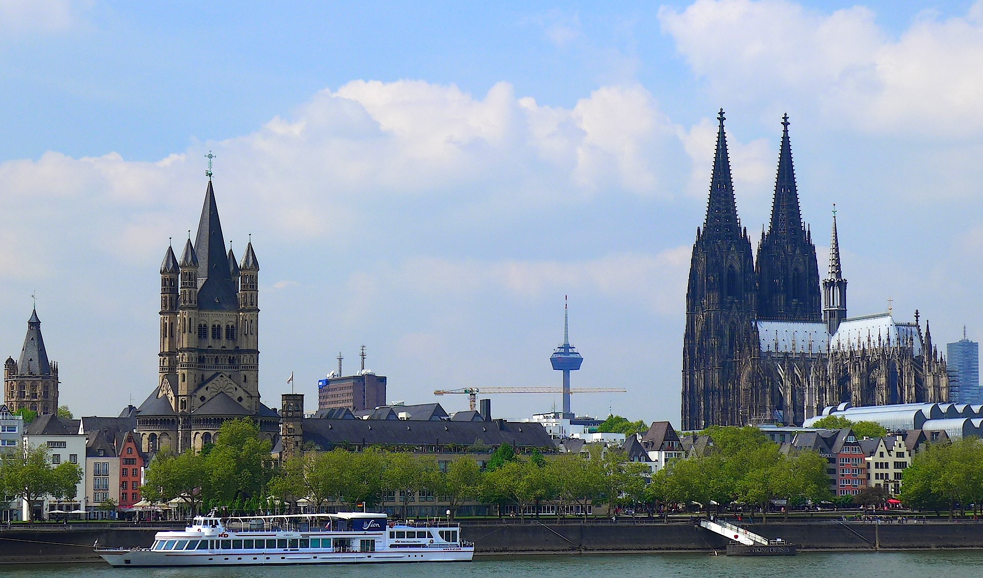 Cologne in April