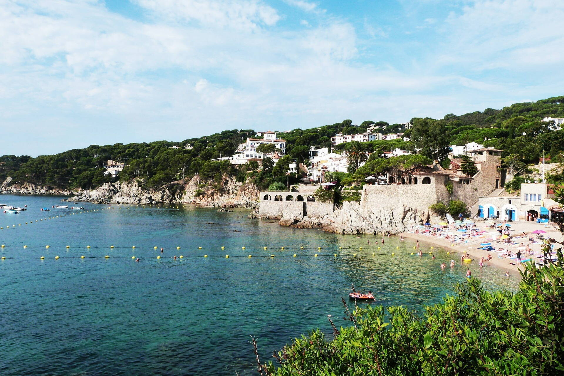 Costa Brava in August