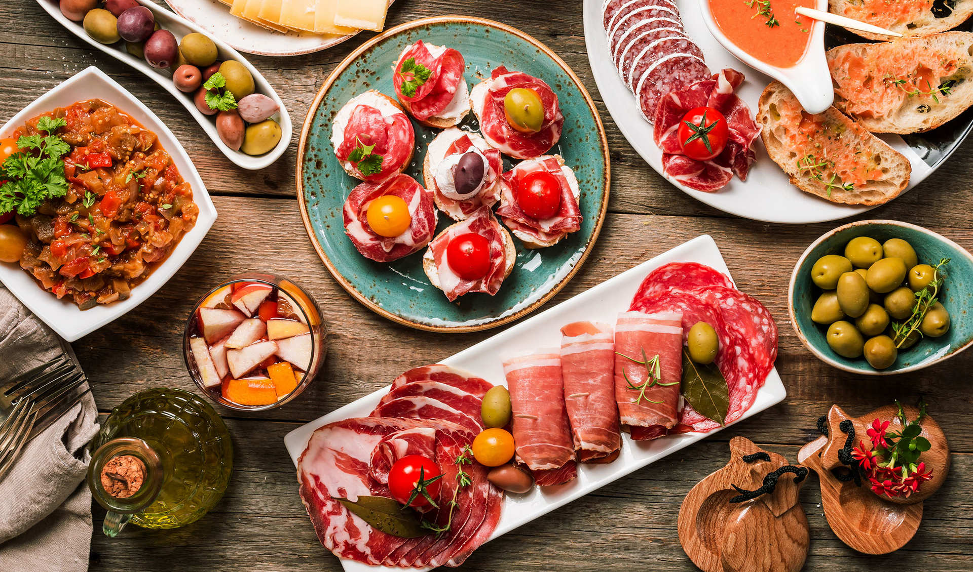 Prices in Spain for Food in Restaurants, Cafes and Supermarkets 