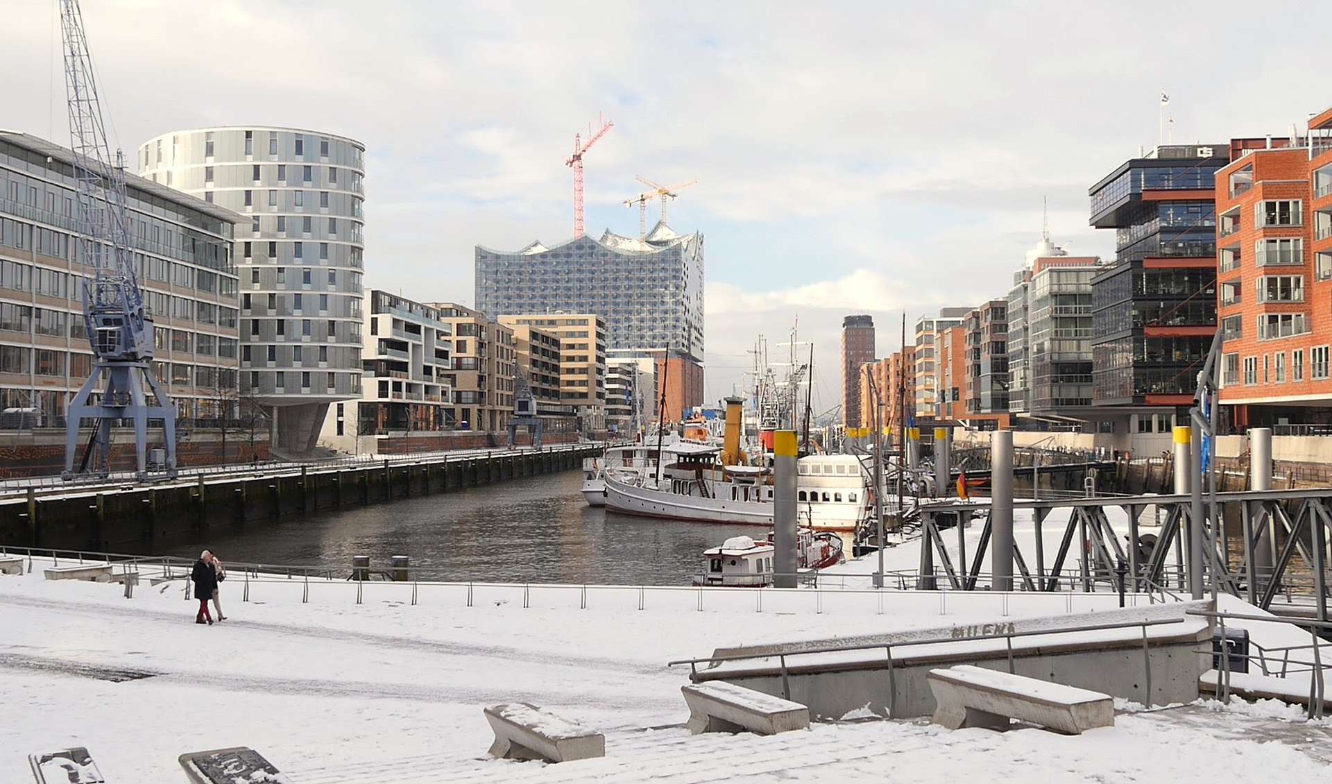 Hamburg in January