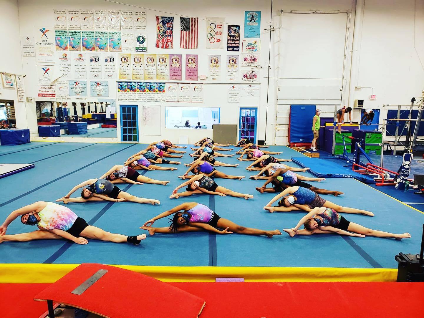 Coral Reef Gymnastics Camp Cheer