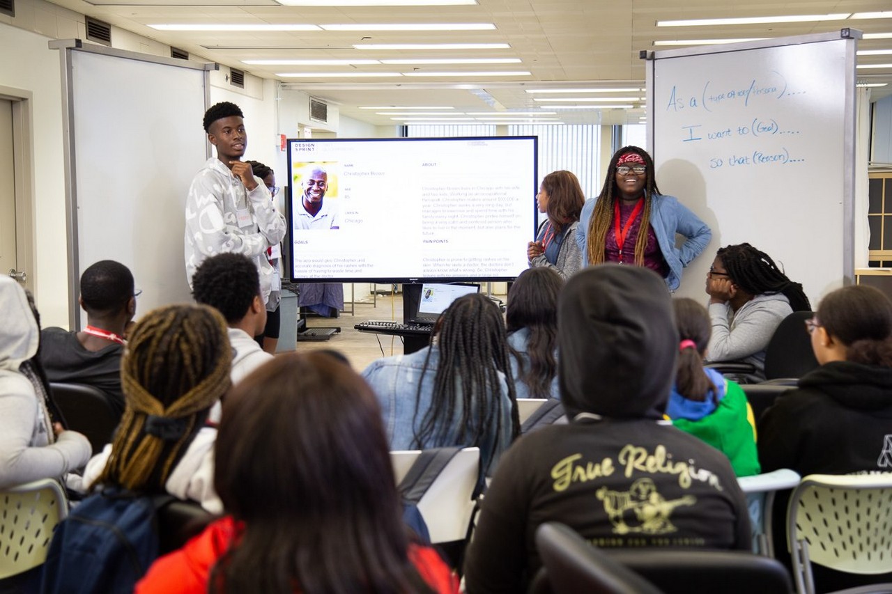 Illinois Tech Elevate College Prep Code Creators Camp: Building Apps From Scratch photo 1