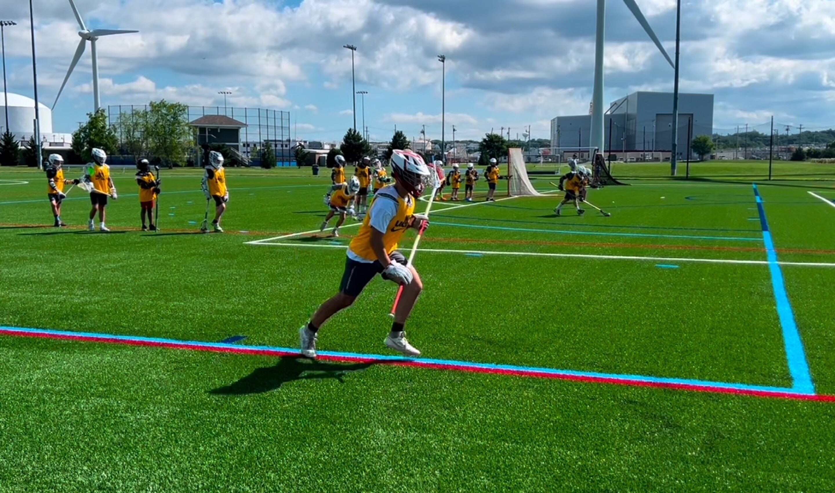 Nike Boys Lacrosse Camp At Redwood High School