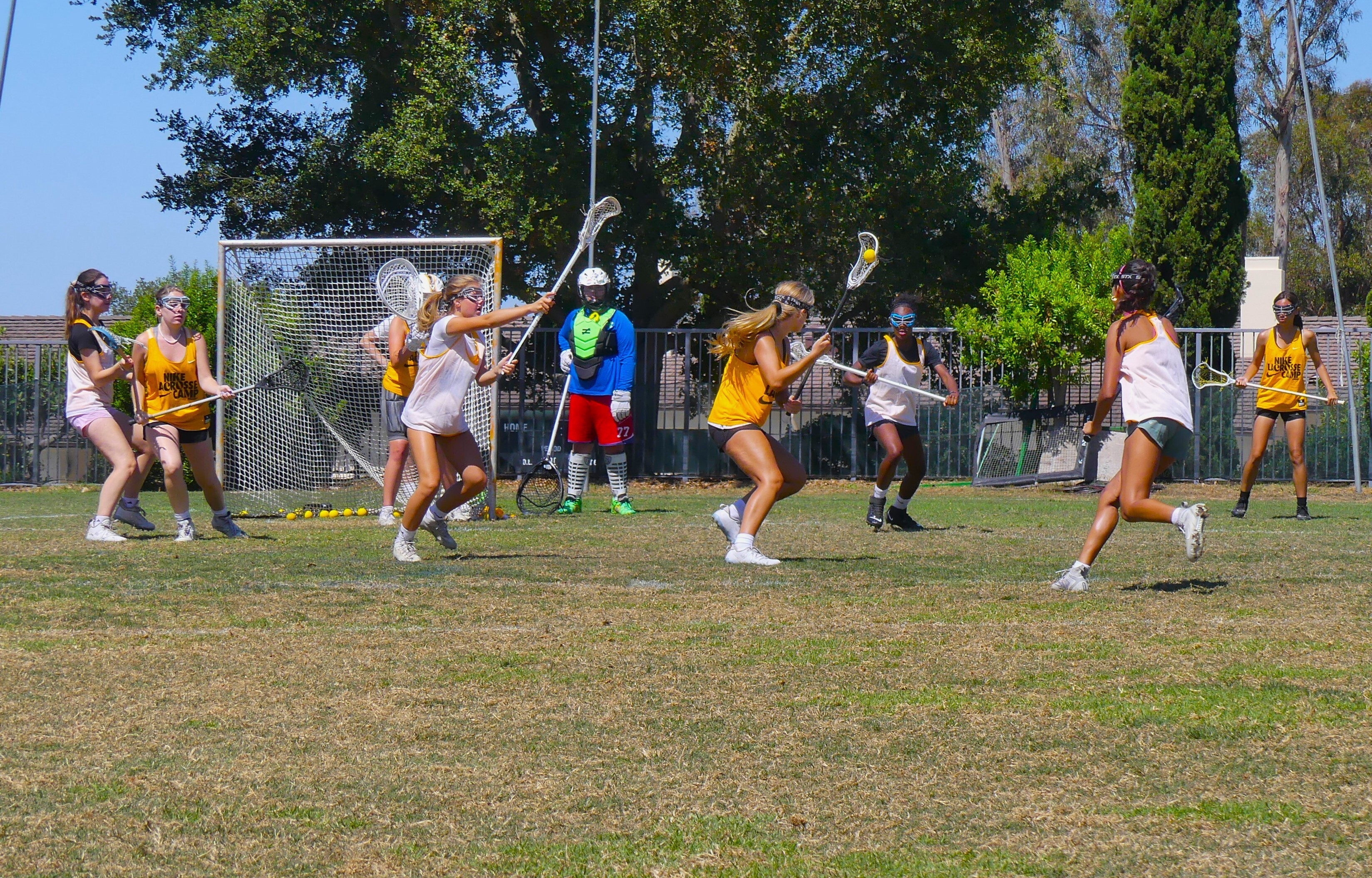 Nike Girls Lacrosse Camp At Otterbein University