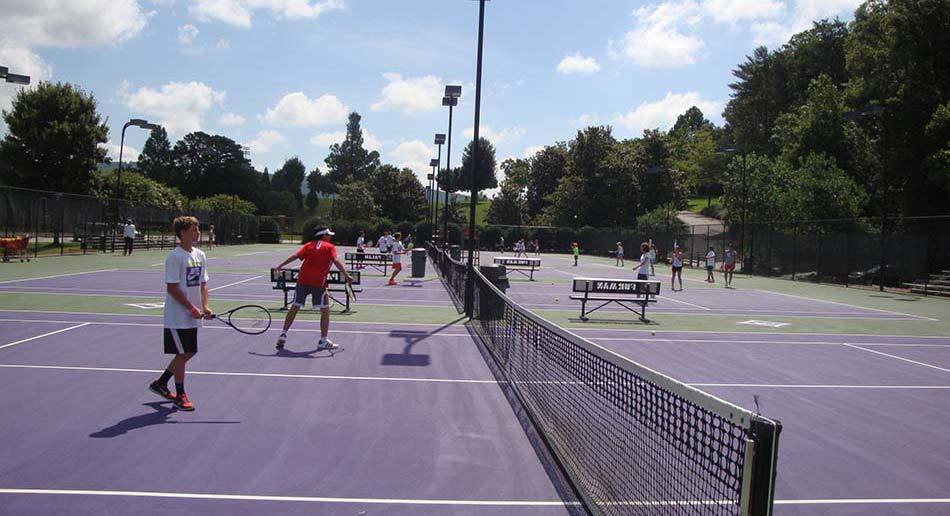 Nike Tennis Camp At Furman University photo 1
