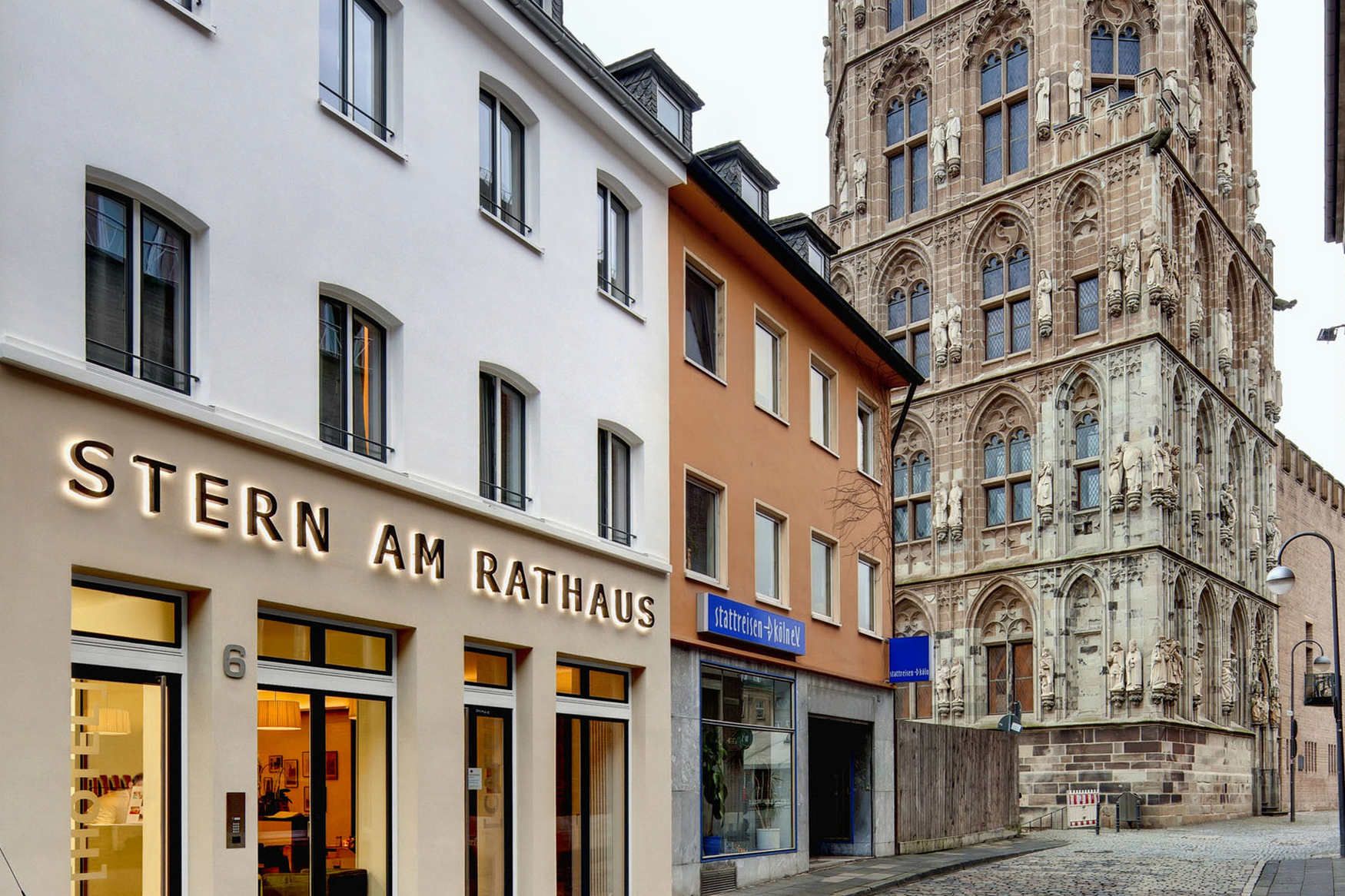 Stern am Rathaus