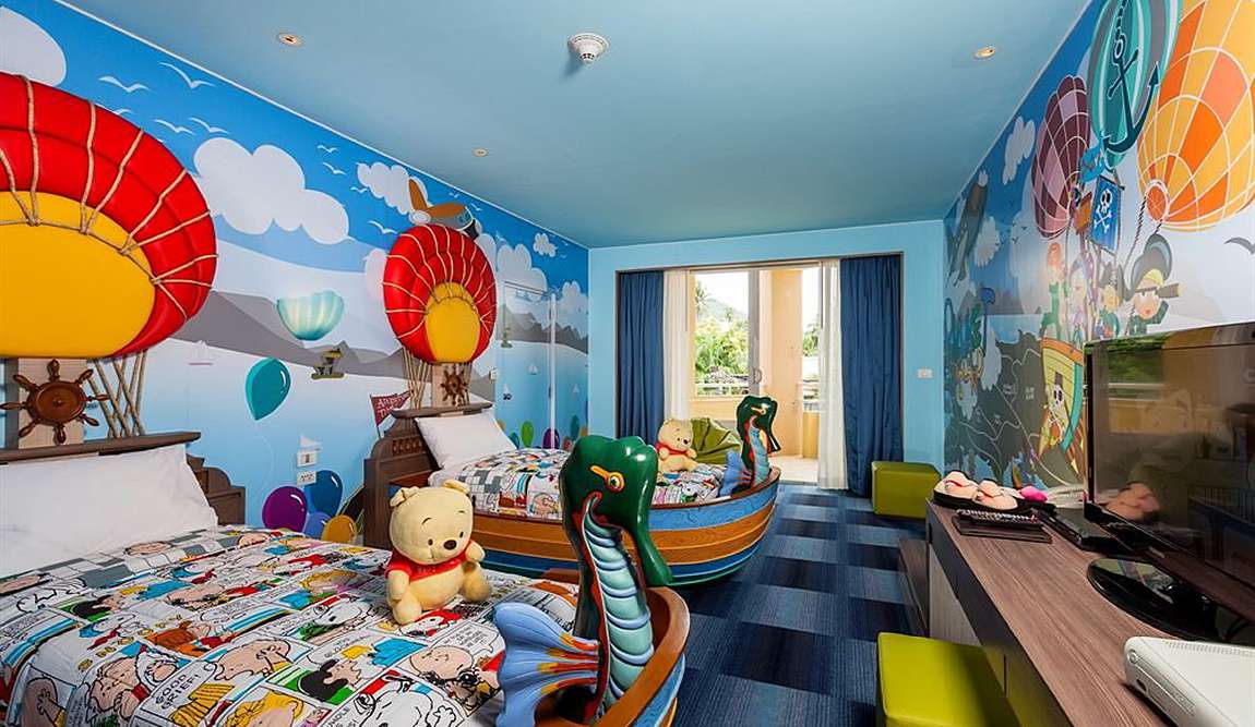 kids' theme rooms in hotels: comfort and fun photo 5