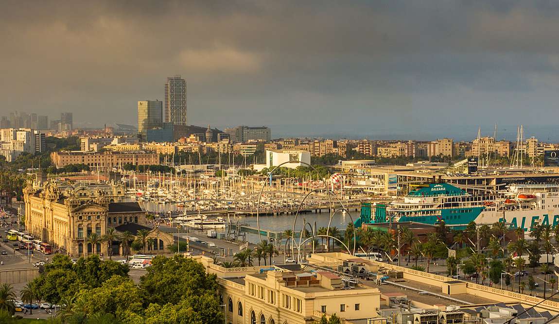 barcelona in october photo 1