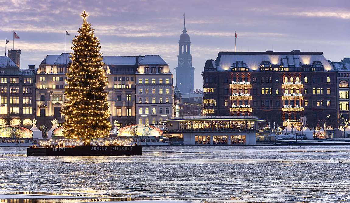 hamburg in january photo 1