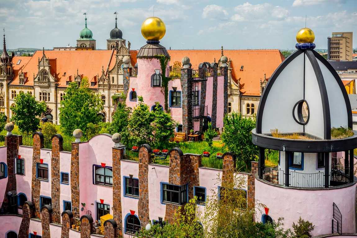 hundertwasser's green citadel of magdeburg photo 3