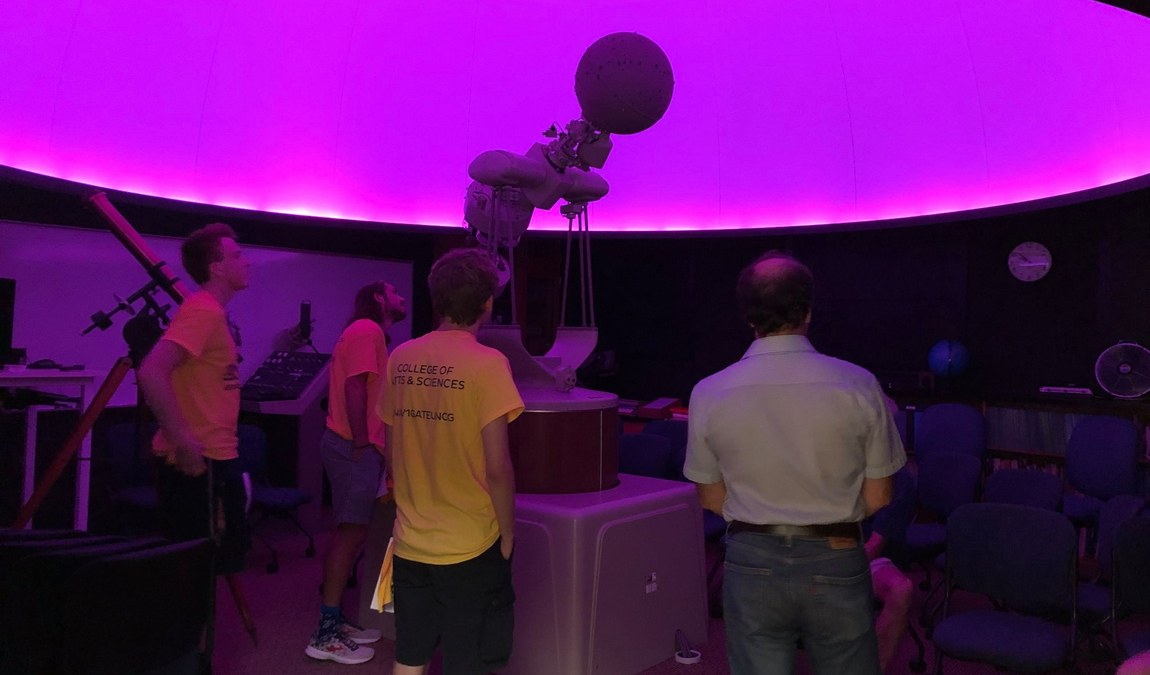 north carolina's three college observatory photo 2