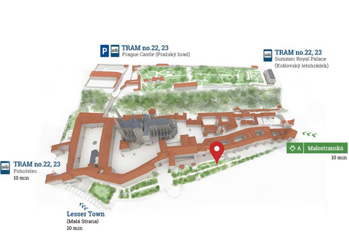 prague castle gardens photo 6