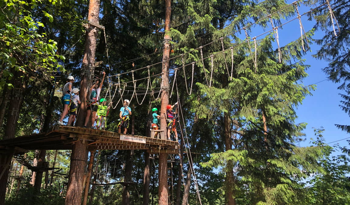 kletterpark waldbad anif photo 2