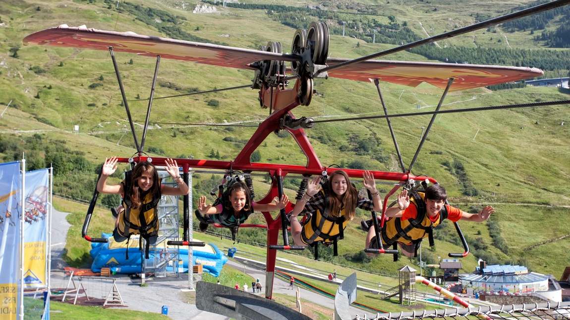 summer park fun park in fiss photo 1