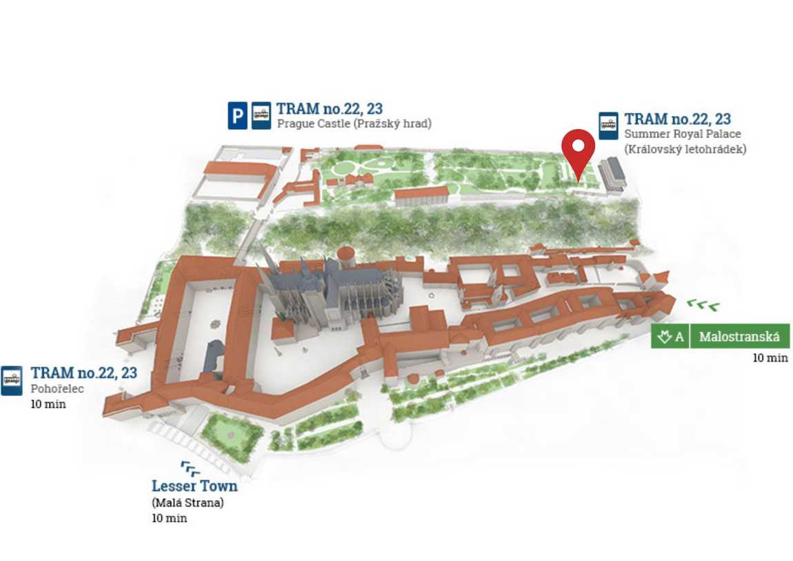 prague castle gardens photo 5