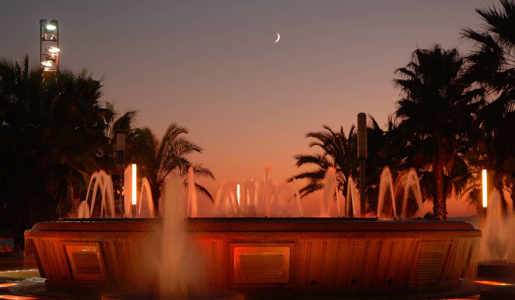 Fountains in Salou